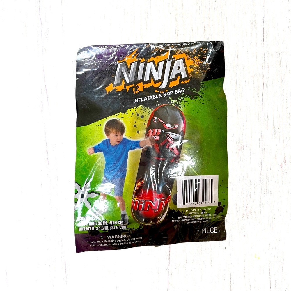 Ninja Bop Bag Toy BRAND NEW